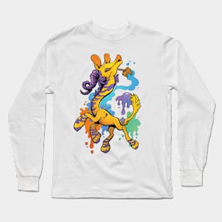 Paintbrush Scribblemon Long Sleeve T-Shirt